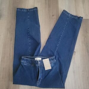 Madewell Blue Ankle Cropped Pants